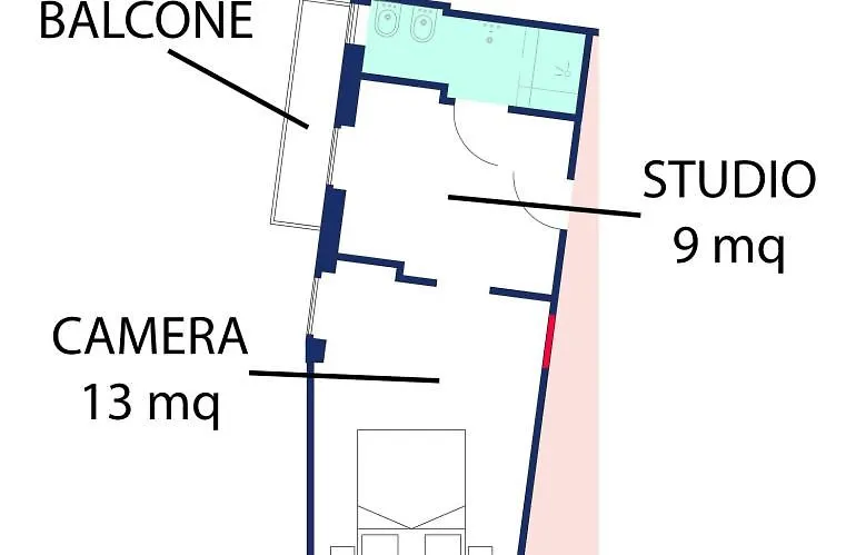 Guest House Sonnino 37 Cagliari Włochy